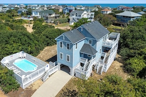 Exterior - Shorely Dreaming: Private Pool | Hot Tub | Dog Only (Corolla)