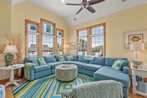 Smart TV, fireplace, ping pong - Ocean Jewel: Private Pool | Elevator | Rec Room (Corolla)
