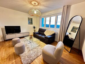 Living area - La Maison Des Degrés 6 persons and 1 baby (Boulogne-sur-Mer)