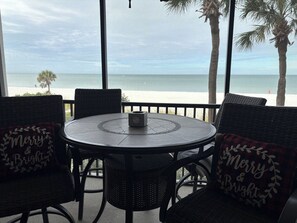 Dining - Beachfront 2BR/2Bath Condo on the Gulf, Indian Rocks Beach, Florida (Indian Rocks Beach)