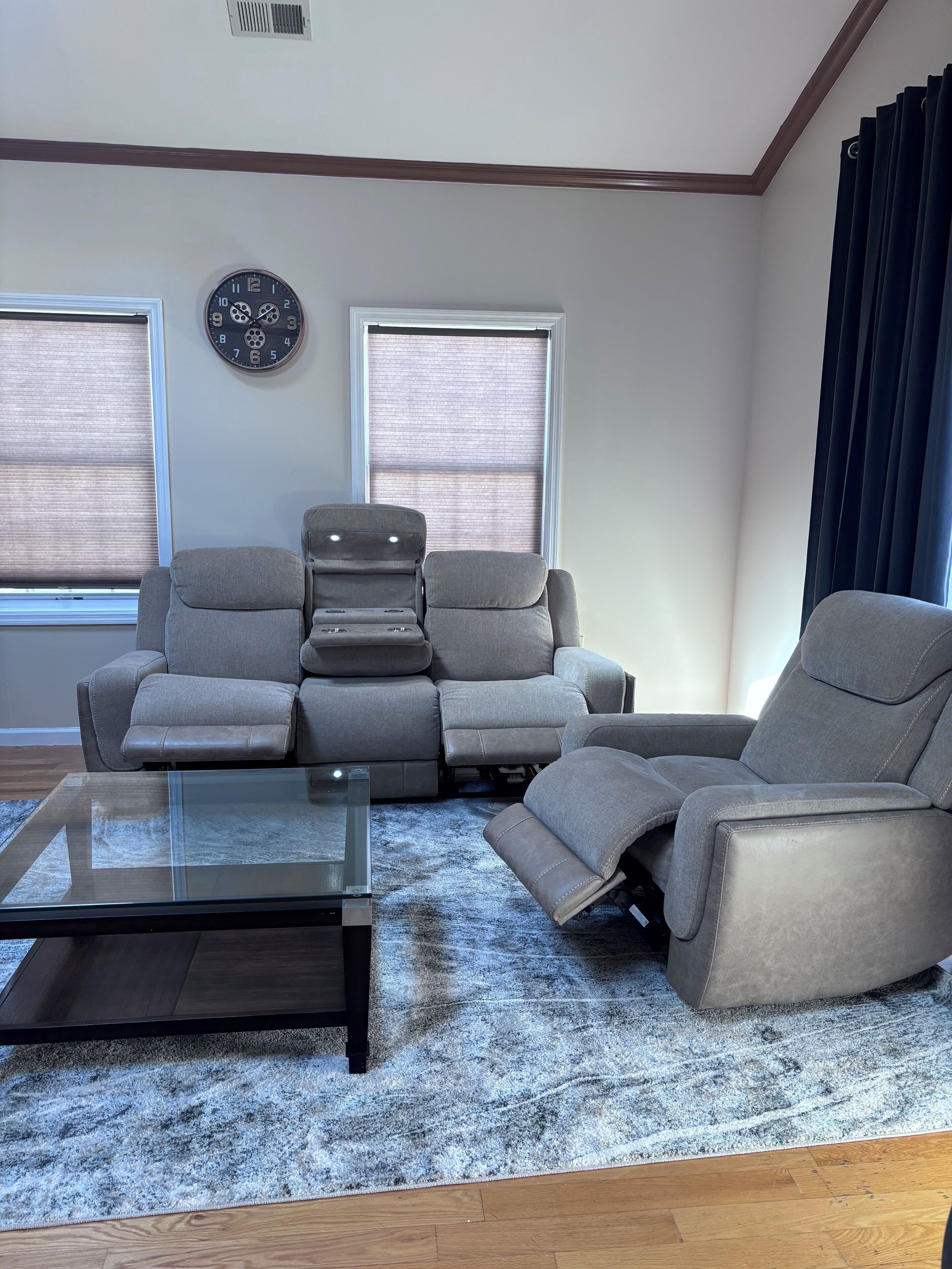 Smart-tv en een open haard