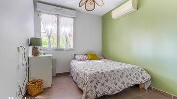 2 habitaciones, wifi y ropa de cama