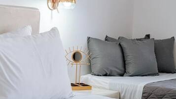 1 soverom, strykejern/-brett, wi-fi og sengetøy