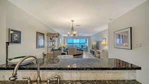 Kitchen - Sunrise Cove 405: Waterfront Vacation Rental on Siesta Key with Sleeper Sofa (Sarasota)