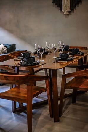 Dining - A great property located in the forest in Aldea Tulum (Tulum)