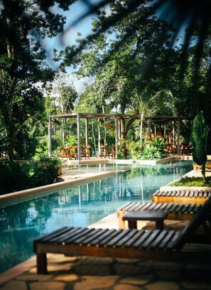 Pool - A great property located in the forest in Aldea Tulum (Tulum)