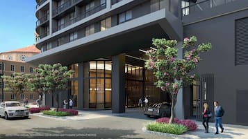 Entrada de la propiedad