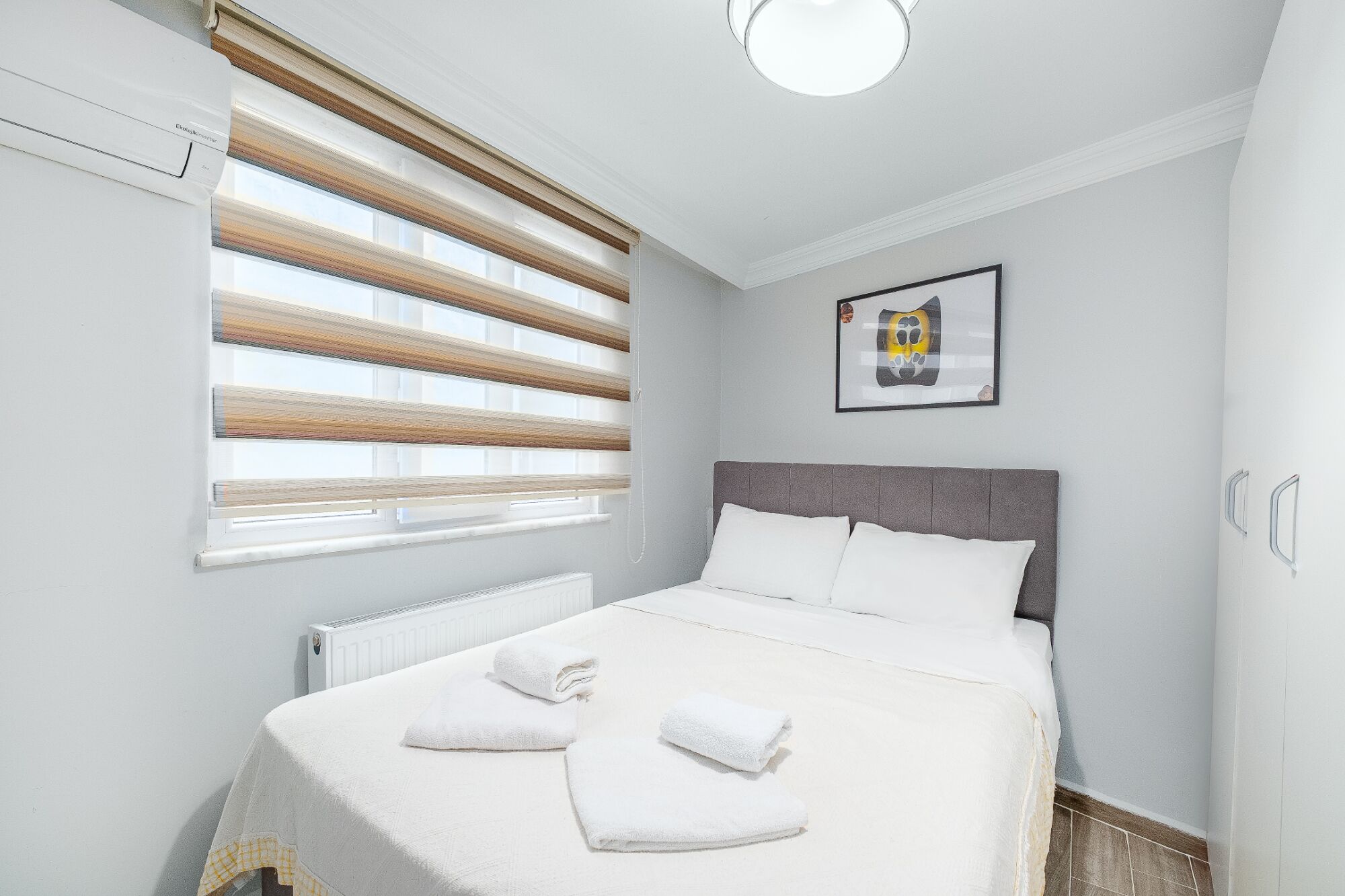 1 bedroom, iron/ironing board, WiFi (free), bed sheets