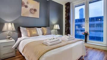 Apartment, Non Smoking, City View | Blackout curtains, soundproofing, iron/ironing board, free WiFi