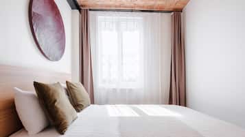 3 soverom, skrivebord, strykejern/-brett og wi-fi (inkludert)