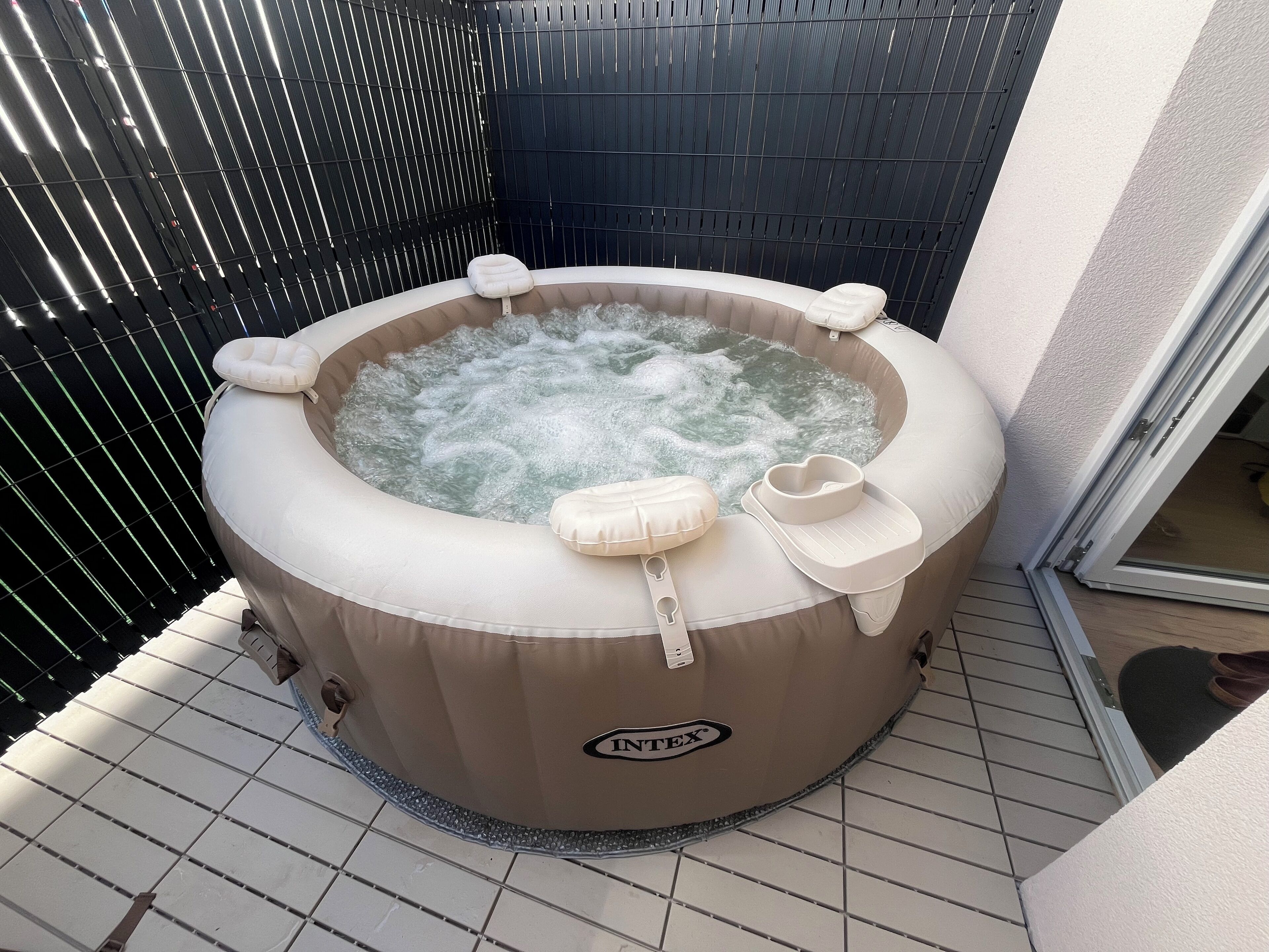 Bain à remous intérieur