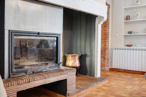 Chambre d’hôtes « Chambre Verte » avec vue montagne, terrasse partagée et Wi-Fi