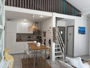 Dining - Pleasant vacation home for 4 people near the beach Biscarrosse lake (Biscarrosse)