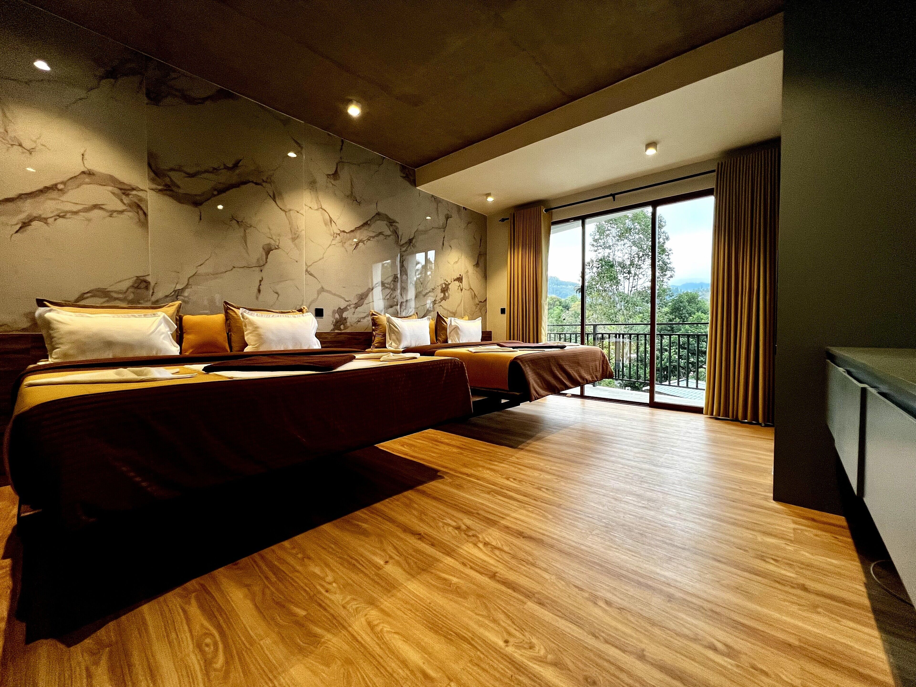 Deluxe Quadruple Room, Mountain View | Free WiFi