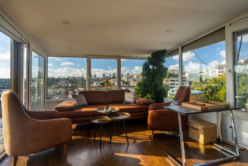 Panoramic Bosphorus View Terrace Flat - Kartal