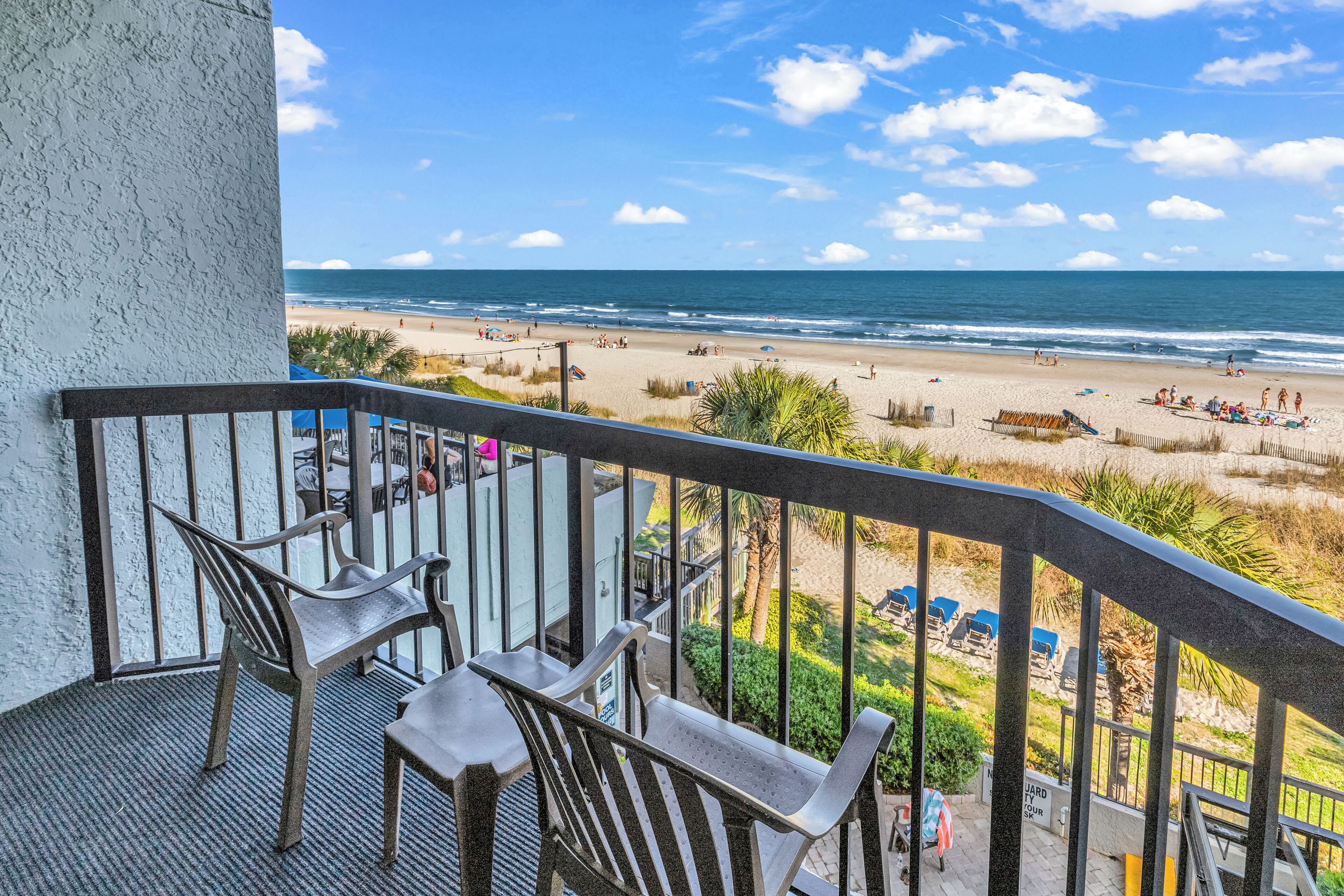 Comfort appartement, 1 slaapkamer, balkon, uitzicht op zee | Balkon