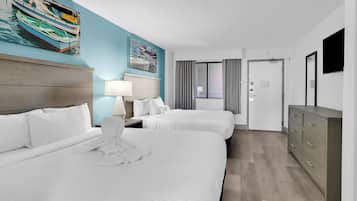 Family Condo, 1 Bedroom, Balcony, Ocean View | Individually decorated, individually furnished, iron/ironing board