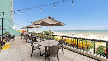Accommodatie ligt op het strand