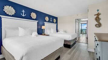 Comfort Condo, 1 Bedroom, Balcony, Ocean View | Iron/ironing board, free WiFi, individually decorated