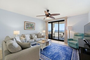 Condo, 1 Queen Bed with Sofa bed (Broadmoor 102) | Living area - Broadmoor 102 (Orange Beach)