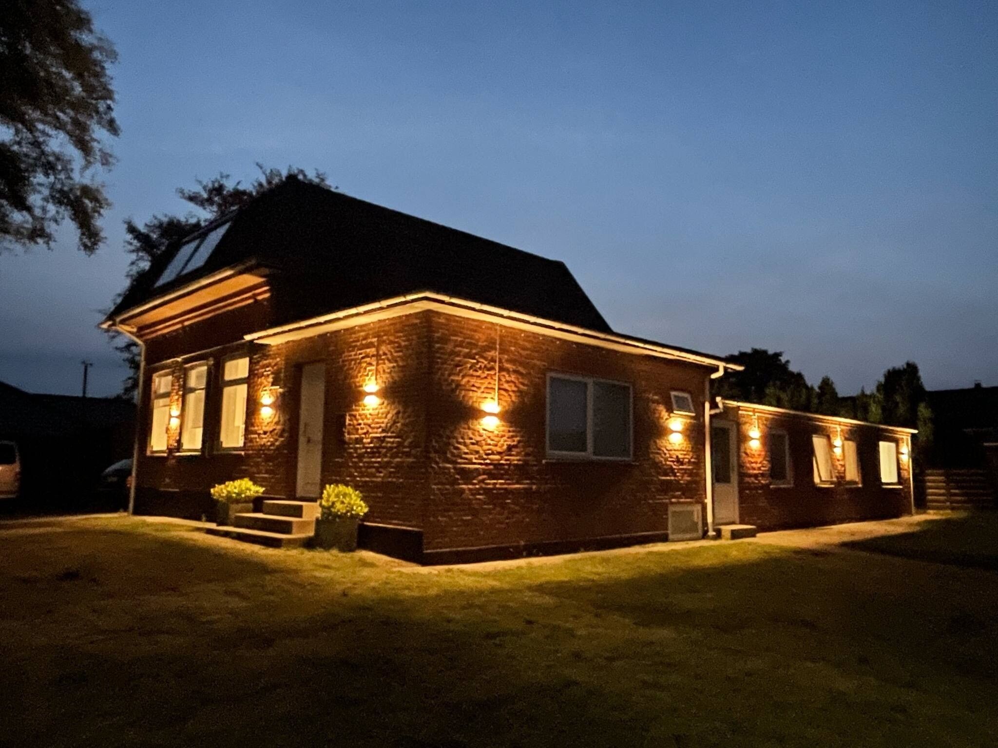 Façade de l’hébergement