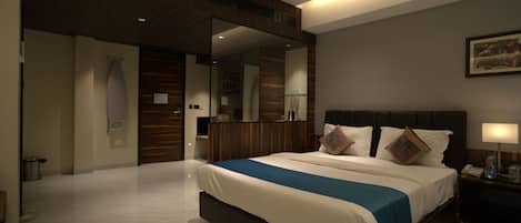 奢華雙人或雙床房, 城市景 | 房內夾萬、書桌、手提電腦工作空間、隔音