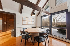 Dine with views of the surrounding Vermont landscape - The Manor on the Ridge | Mt Snow 5 Min · Hot Tub (Dover)