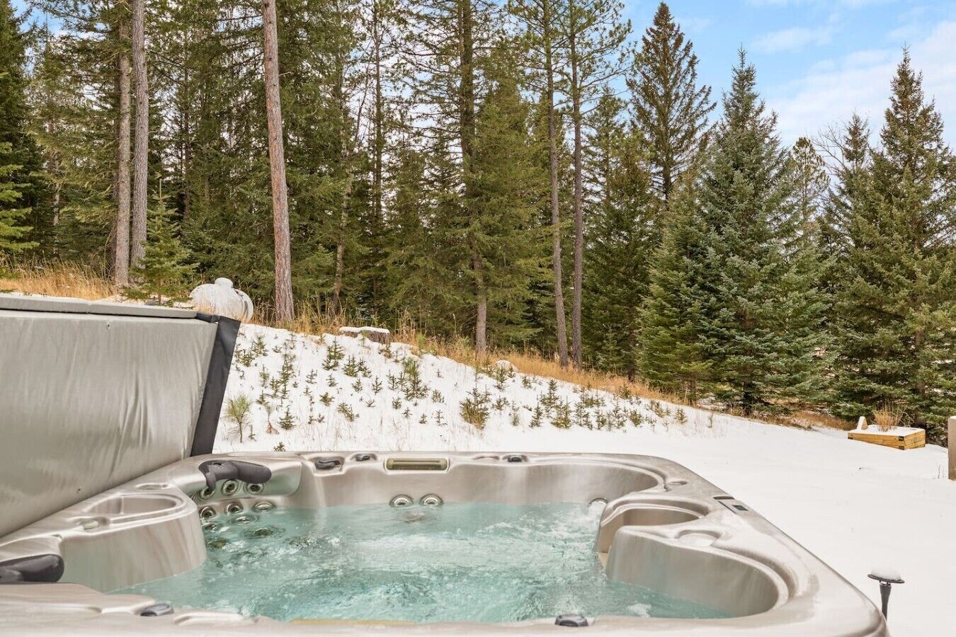 Bain à remous extérieur