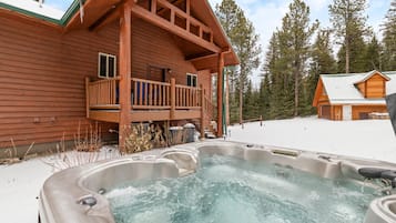 Baignoire à remous extérieure