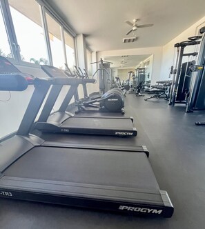 Fitness facility - Lux 2-Bedroom 2-Bathroom Condo in Nuevo Vallarta w/Rooftop Pool + Large Terrace (Nuevo Vallarta)