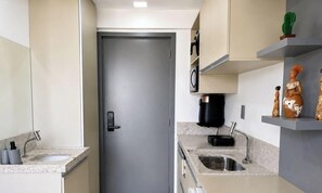 Basic Apartment | Private kitchen - Garden Haus - Miramar Hospedagens (João Pessoa)