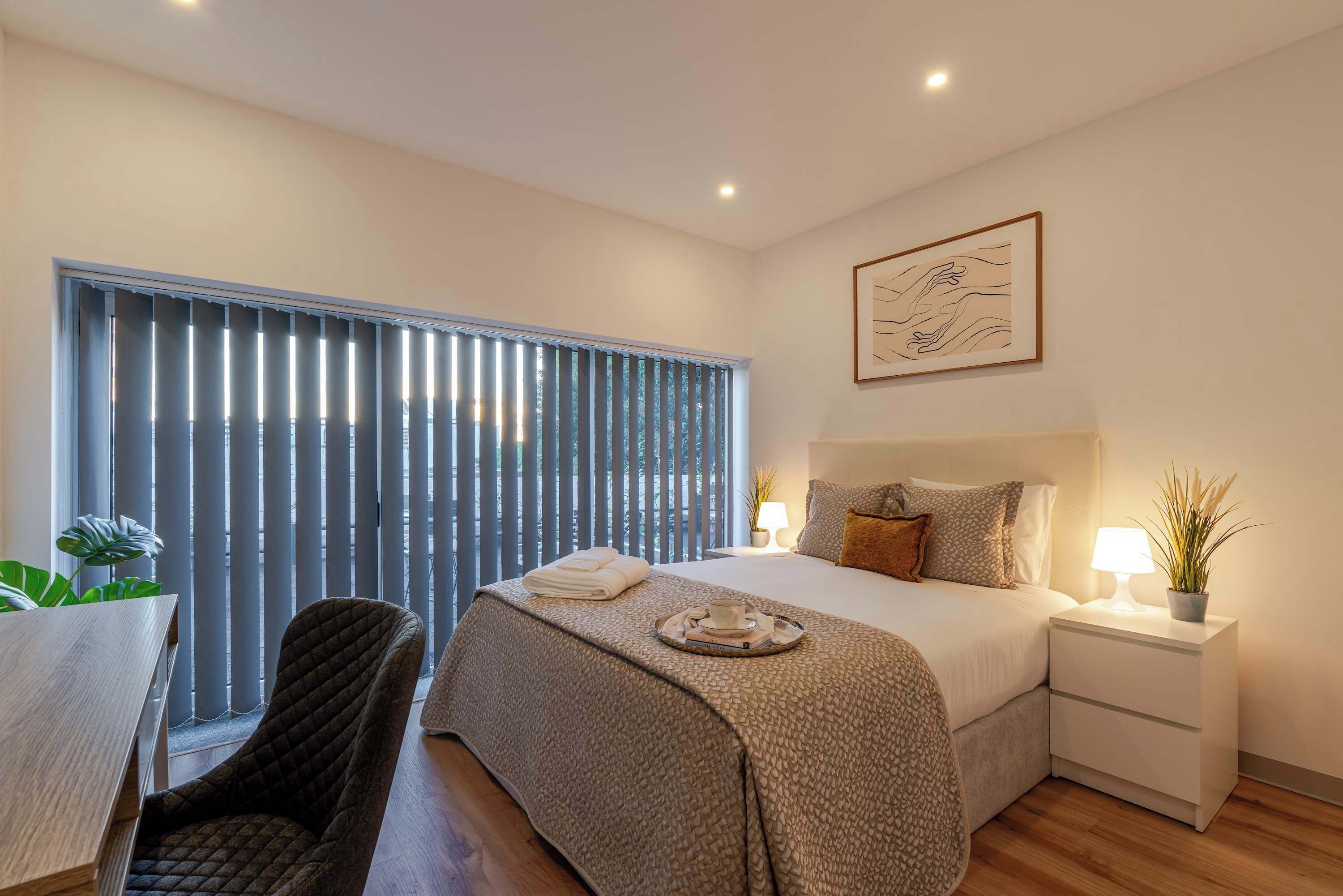 1 habitación, cuna de viaje, wifi y ropa de cama 