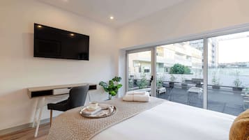 1 chambre, lit parapluie, Wi-Fi, draps fournis