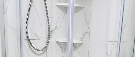 Towels, soap, toilet paper