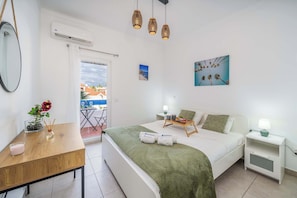 1 bedroom, iron/ironing board, WiFi, bed sheets - Sunlit Balcony & Open Space Flat by HostWise (Albufeira)
