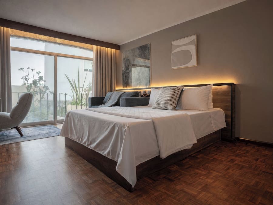 Quarto casal luxo | Roupas de cama premium, edredons de pluma