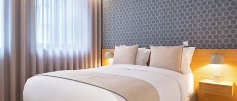 2 makuuhuonetta, silitysrauta/-lauta, vauvan matkasänky, Wi-Fi