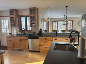 Private kitchen - Delightful 7-bedroom house in Stratton perfect for group getaways (Stratton)