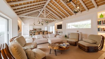 TV, fireplace, table tennis