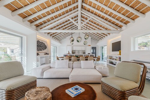 Maison de vacances avec plusieurs cabanes séparées 'Comporta Bliss' et piscine d'eau salée de 20 m