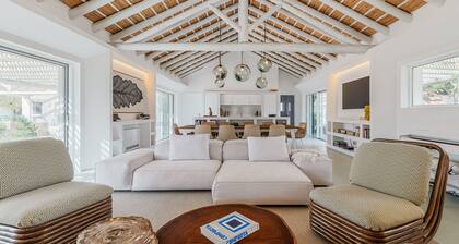 Maison de vacances avec plusieurs cabanes séparées 'Comporta Bliss' et piscine d'eau salée de 20 m