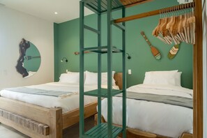 1 habitación, tabla de planchar con plancha, wifi y ropa de cama 