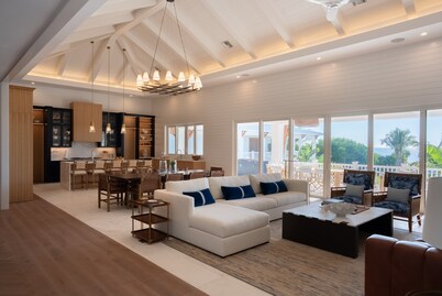Oceanfront Charm Meets Bespoke Luxury- Brand New 9 Bedroom Estate & Sleeps 26
