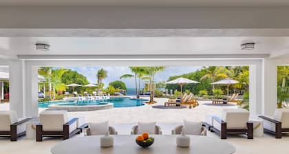 Oceanfront Charm Meets Bespoke Luxury- Brand New 9 Bedroom Estate & Sleeps 26