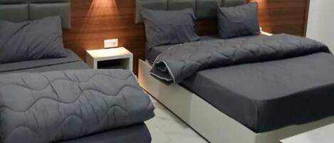 Eenvoudige driepersoonskamer