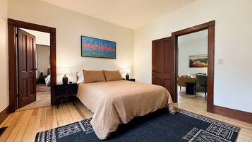 2 chambres, fer et planche Ă repasser, Wi-Fi, draps fournis