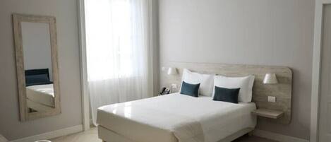 In-room safe, desk, laptop workspace, blackout drapes