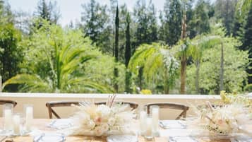 Restaurante al aire libre