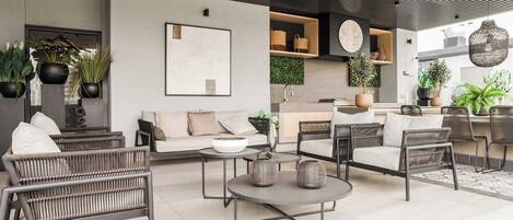 Overnattingsstedets uteområder