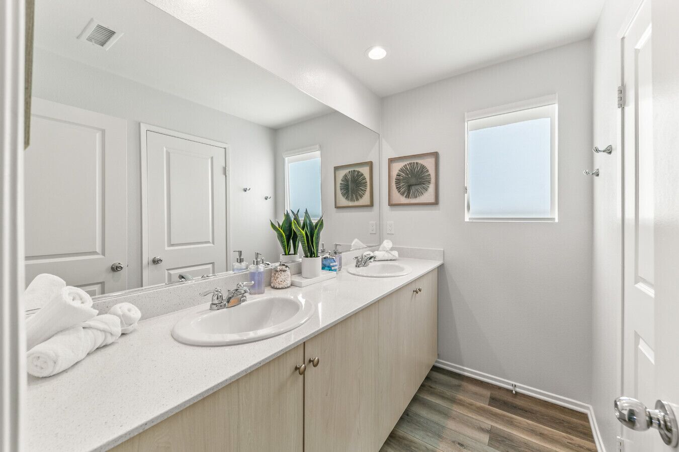 Secador de cabelo, toalhas de banho